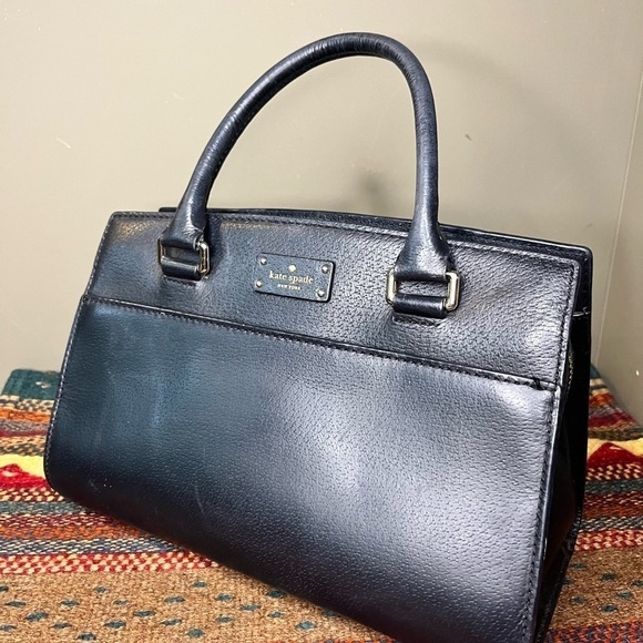 Kate Spade Black Minimalist Crossbody Handle Purse - Picture 1 of 10